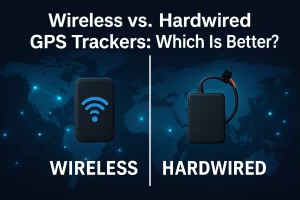 wired vs wireless gps tracker