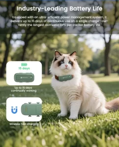 Pet tracker with ultra long battery life
